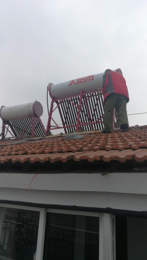 太阳能热水器加热